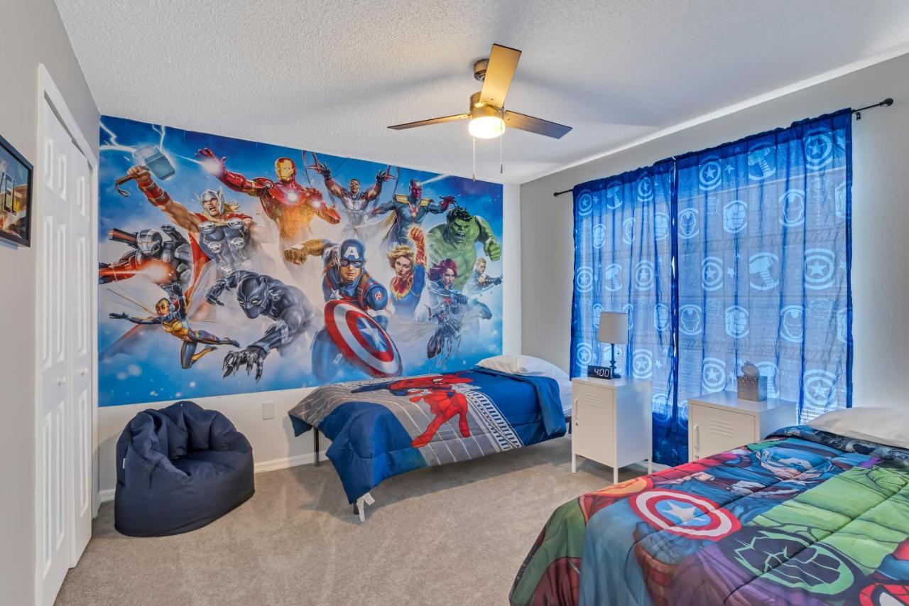 Disney Themed House Free Heated Pool Close Disney 5Br 9Bd Orlando Eksteriør billede